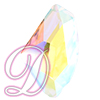 Swarovski 4756 Flatback Galactic Stones 19x11mm